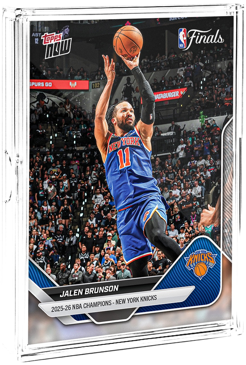 Topps Now - 2026 NBA Champions New York Knicks 16 Card Team Set - R-16