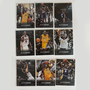2012-13 Panini Kobe Anthology Set of 9 Cards - Kobe Bryant - Raw Ungraded Cards