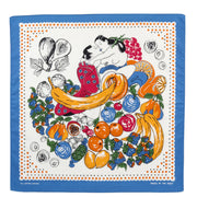 Kapital: Color Bandana (Fruit Shunga) - Blue - EK625BAA