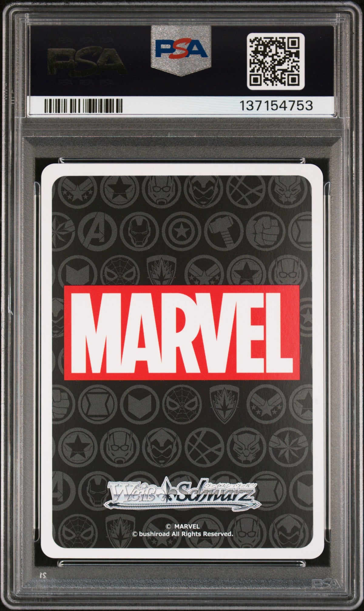 Marvel Vol.3 Weiss Schwarz JP Magneto Control Magnetism & Metals RRR 049 PSA 10