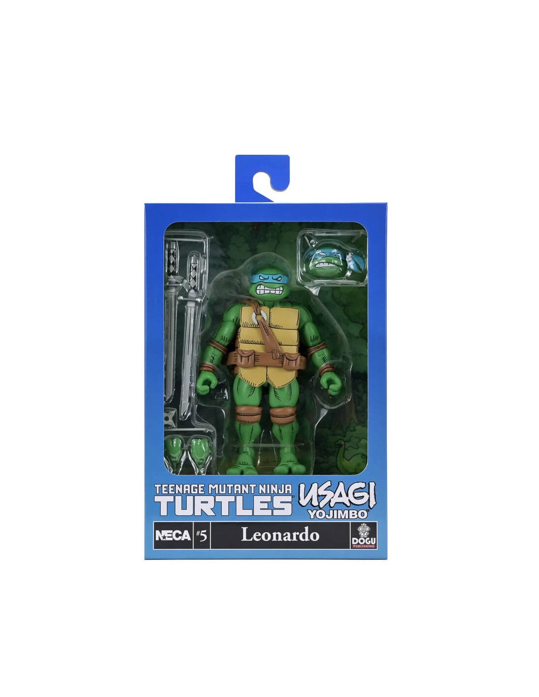 NECA Teenage Mutant Ninja Turtles x Usagi Yojimbo - Leonardo & Michelangelo Action Figure Set of 2 [Ultimate Version]
