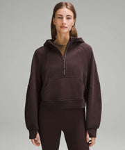 Lululemon Scuba Oversized Half-Zip Hoodie "Espresso" - LW3DM4S