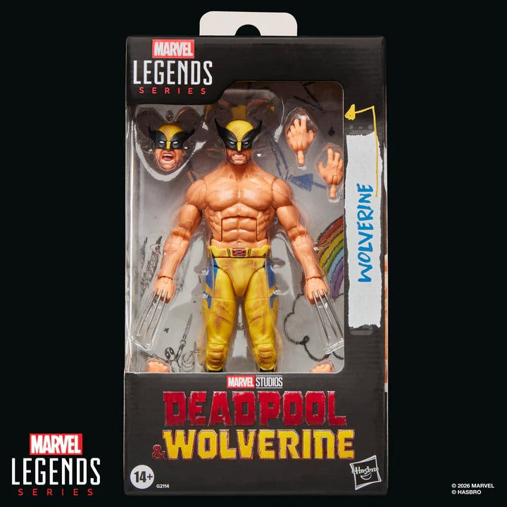 Marvel Legends Series - Shirtless Wolverine - Deadpool & Wolverine 6" Action Figure
