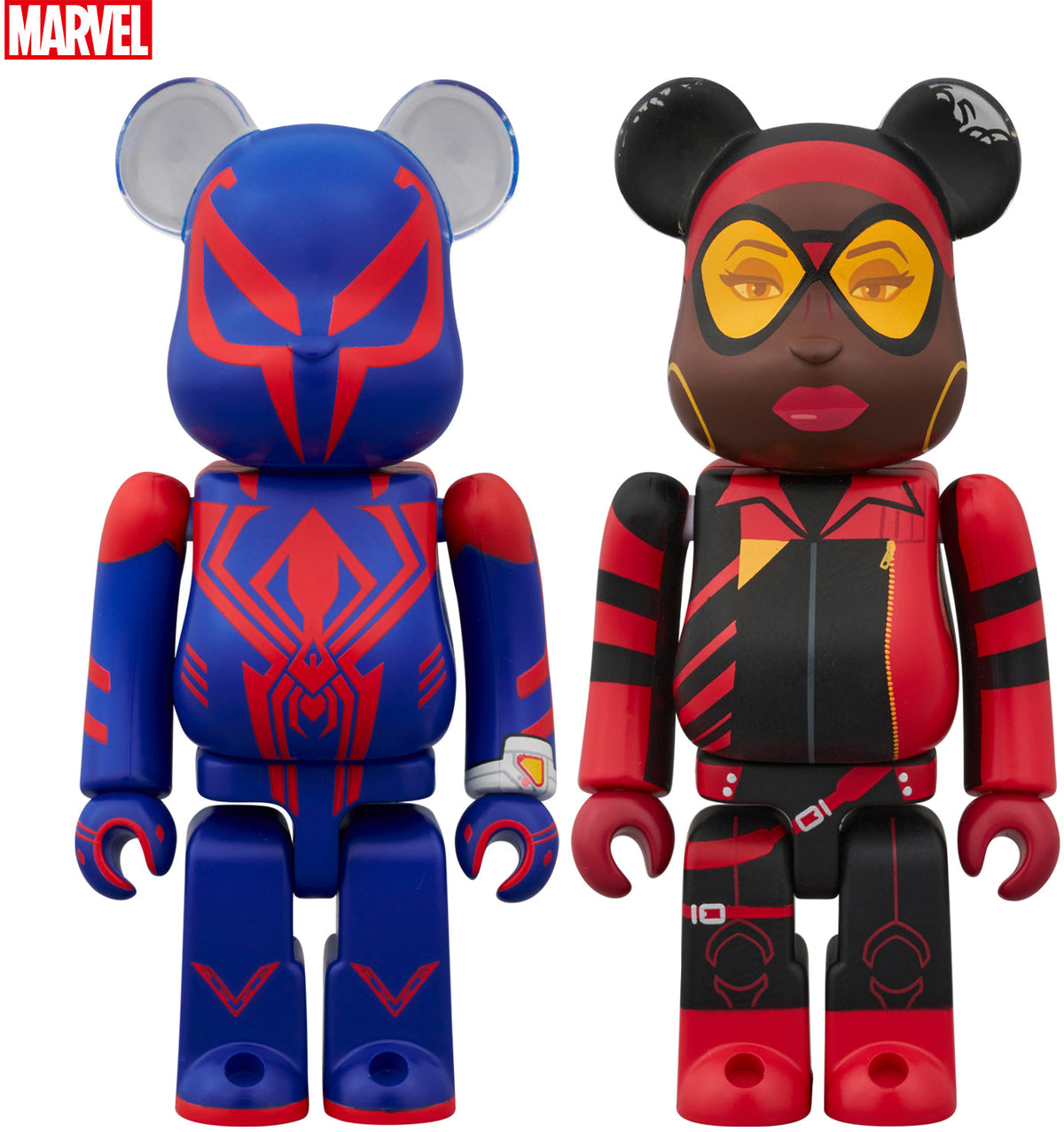 Medicom - BE@RBRICK - Spider-Man Across the Spider-Verse - Complete 4 Piece Set