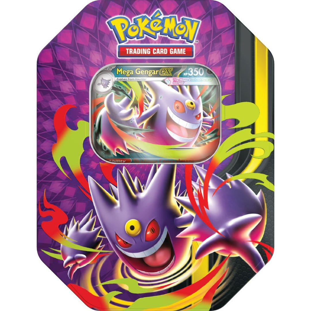 Pokemon TCG: Mega Moonlit Tin - Gengar ex