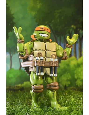 NECA Teenage Mutant Ninja Turtles x Usagi Yojimbo - Leonardo & Michelangelo Action Figure Set of 2 [Ultimate Version]