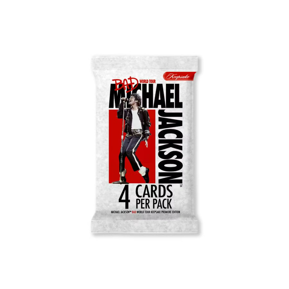 2025 Michael Jackson Bad World Tour Keepsake Premiere Edition Hobby Box