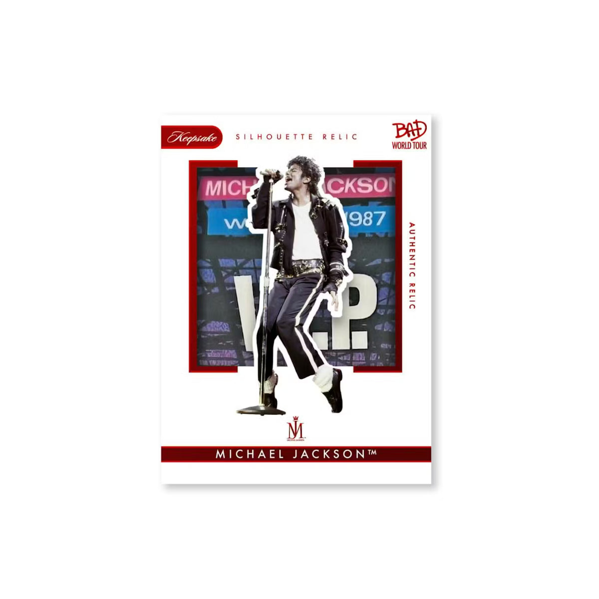 2025 Michael Jackson Bad World Tour Keepsake Premiere Edition Hobby Box