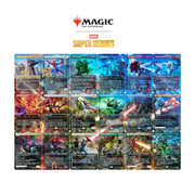 Magic The Gathering Marvel Super Heroes - FOIL Clash for the Cosmic Cube 18 Card Scene Set