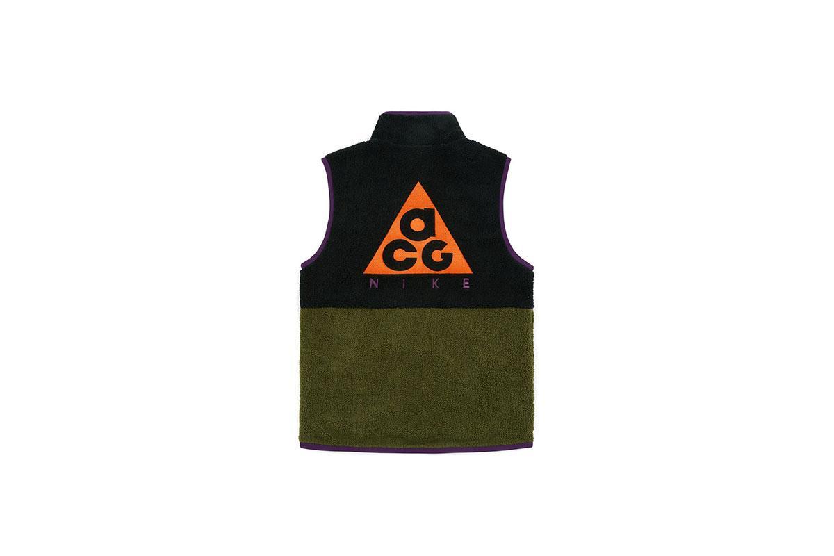 Nike Men's NSW ACG Sherpa Fleece Vest "Night Purple/Black" - AT5498-010 (2016)