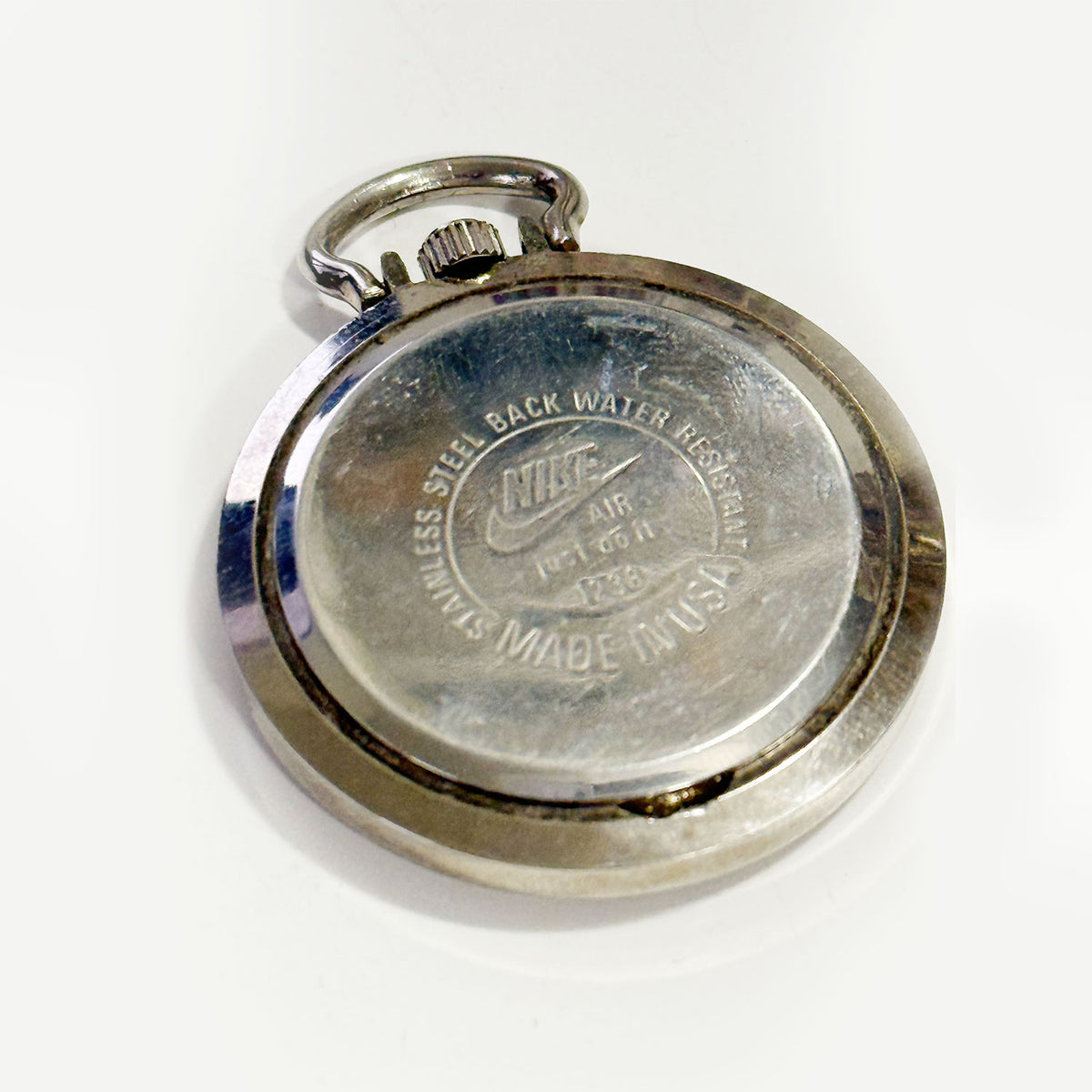 Nike Vintage -  NIKE AIR Just Do It  - Made in USA Pocket Watch - Confirmed Working