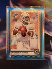Daunte Culpepper Aqua Front - 2025 Donruss Optic