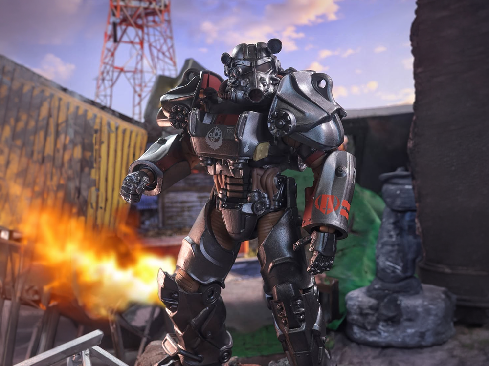 McFarlane Gaming Edition - Fallout 4 T-60 Paladin Danse - 7-Inch Scale Action Figure