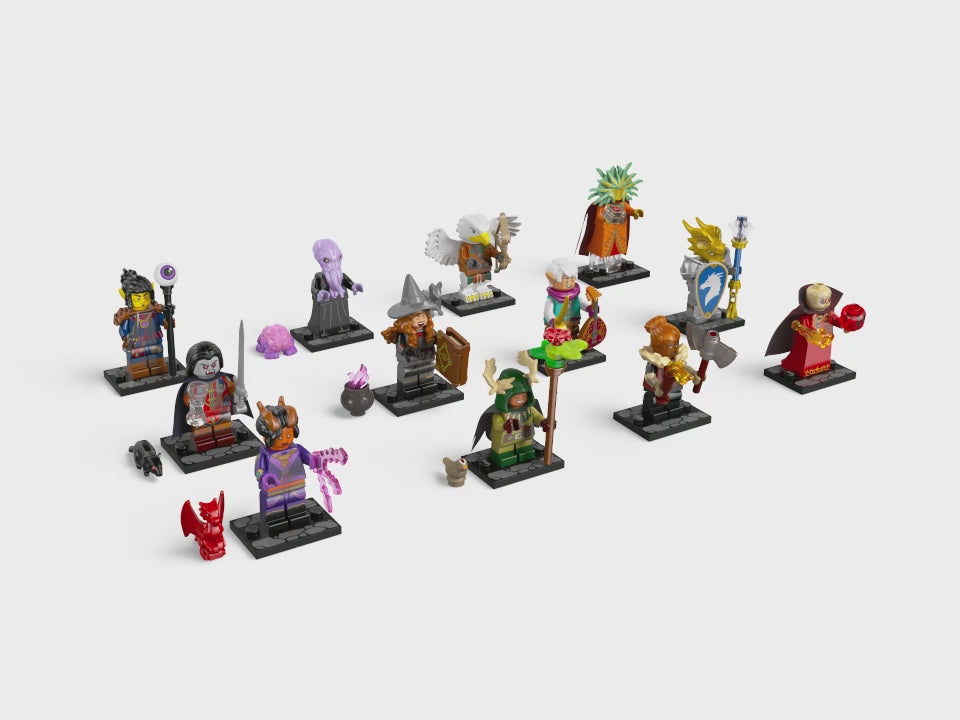 Load video: LEGO - Minifigures Dungeons and Dragons - 71047 Single Blind Box (RETIRED)