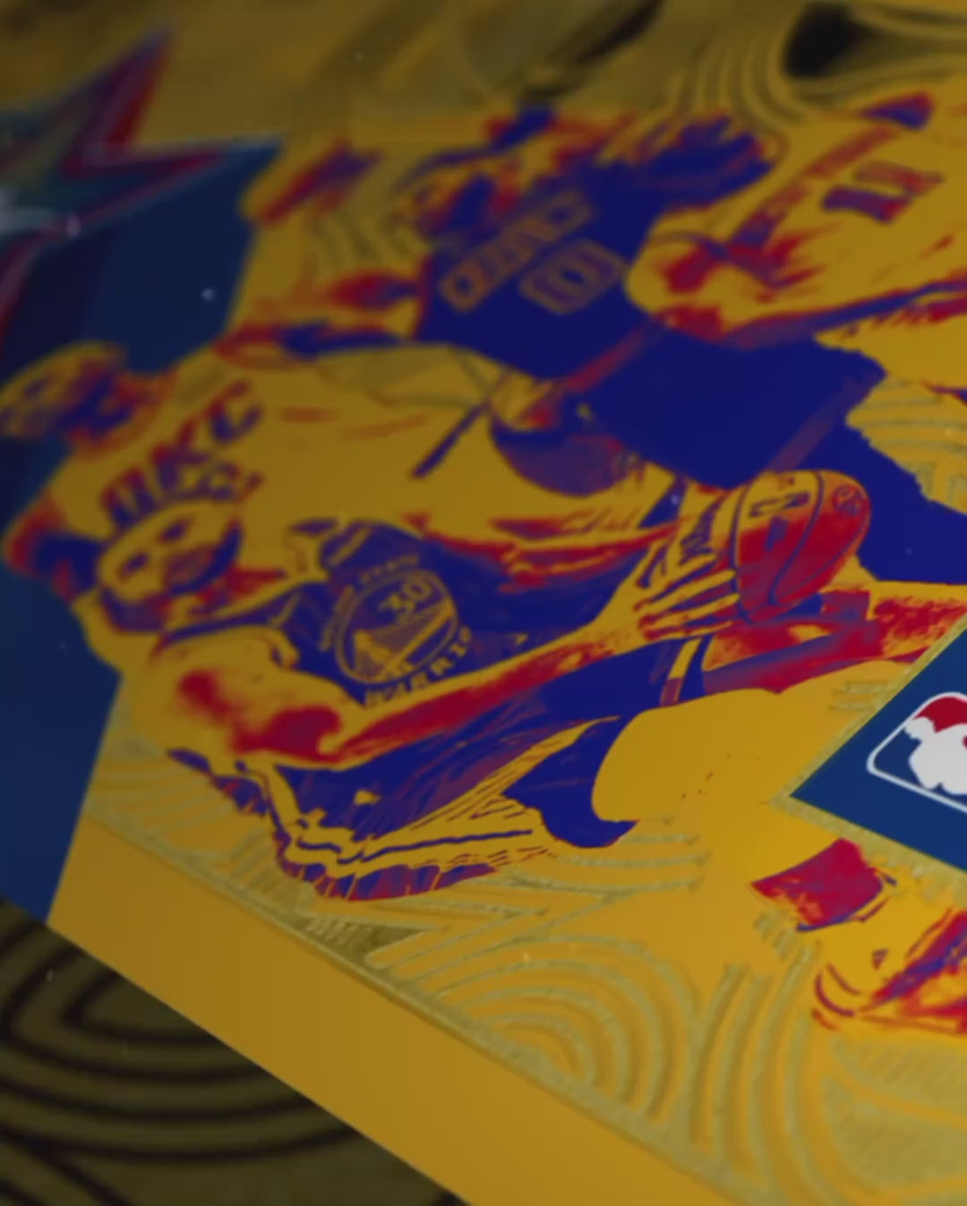 Load video: NBA All-Star 2025 - Limited Edition Commemorative Ticket - Numbered /7400