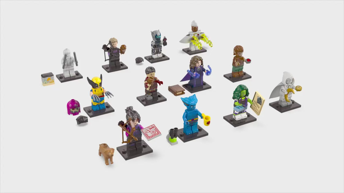 Load video: LEGO Marvel - Minifigures Marvel Series 2 - 71039 Blind Box (RETIRED)
