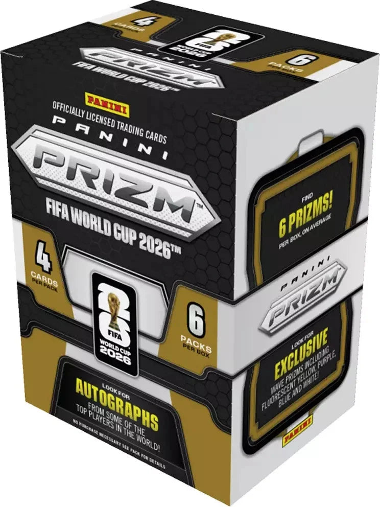 2026 Panini PRIZM FIFA World Cup Soccer Hobby Blaster Box