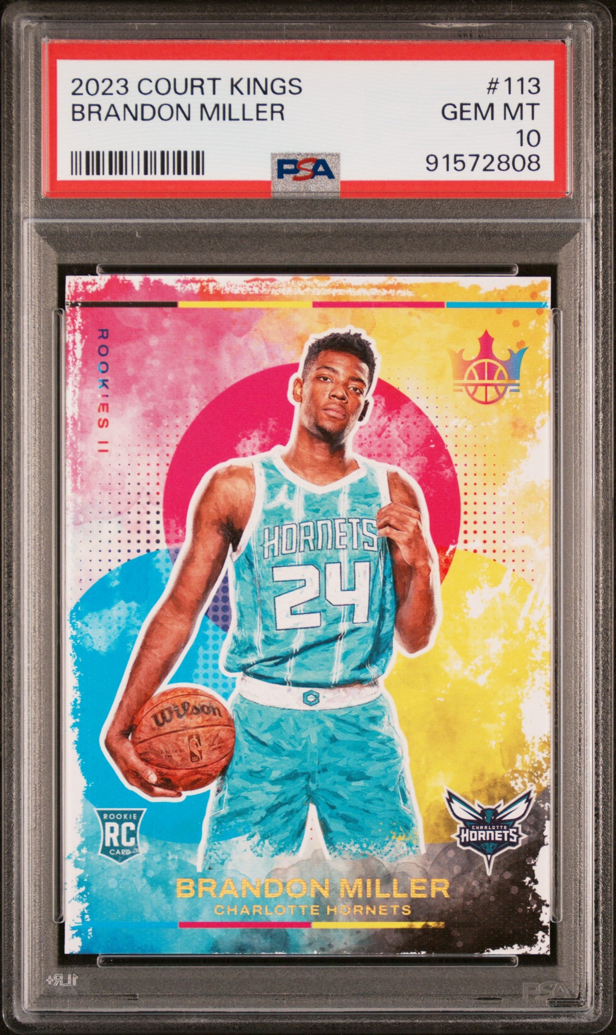 Brandon Miller PSA 10 Front - Cert #91572808