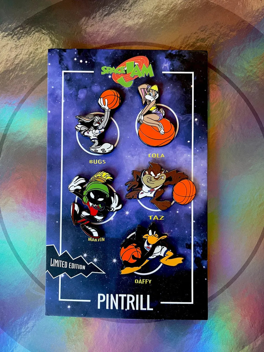 Pintrill x Space Jam - 5 Pin Pack