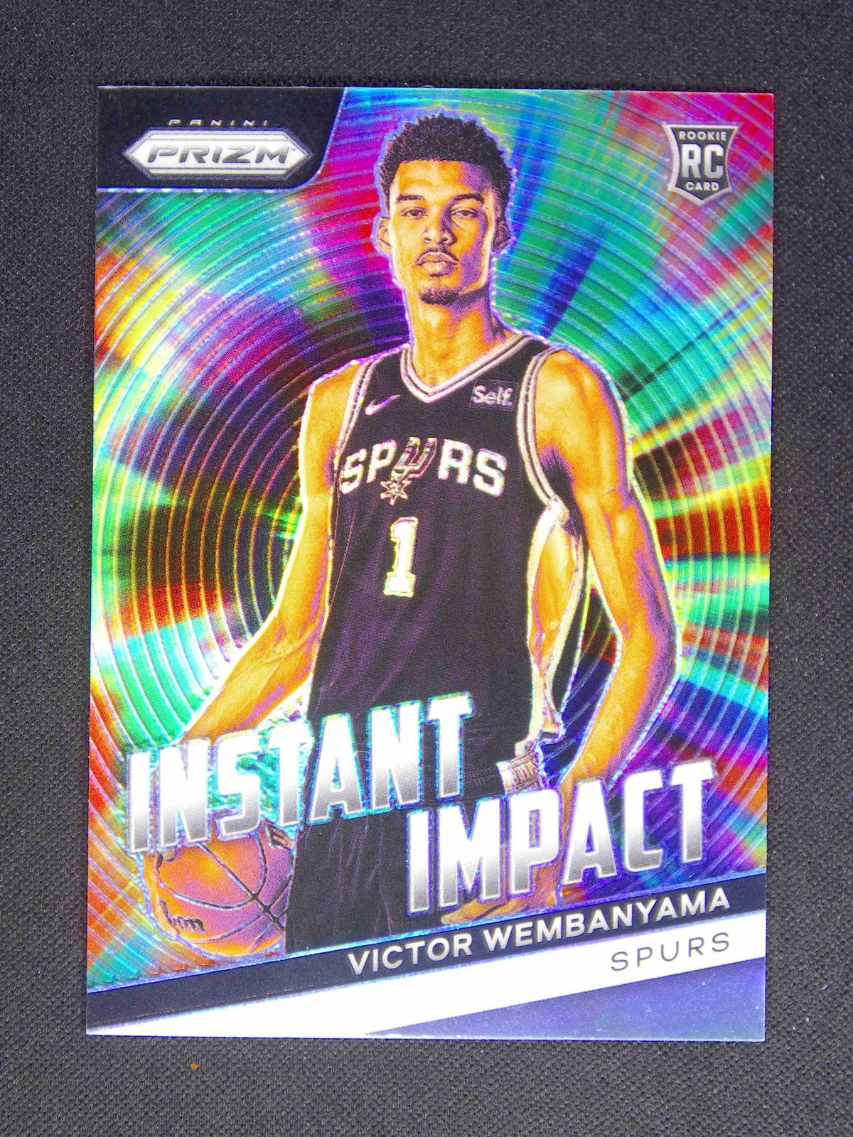 2023-24 Panini Prizm -  Victor Wembanyama - Instant Impact Silver - Rookie Card - #3