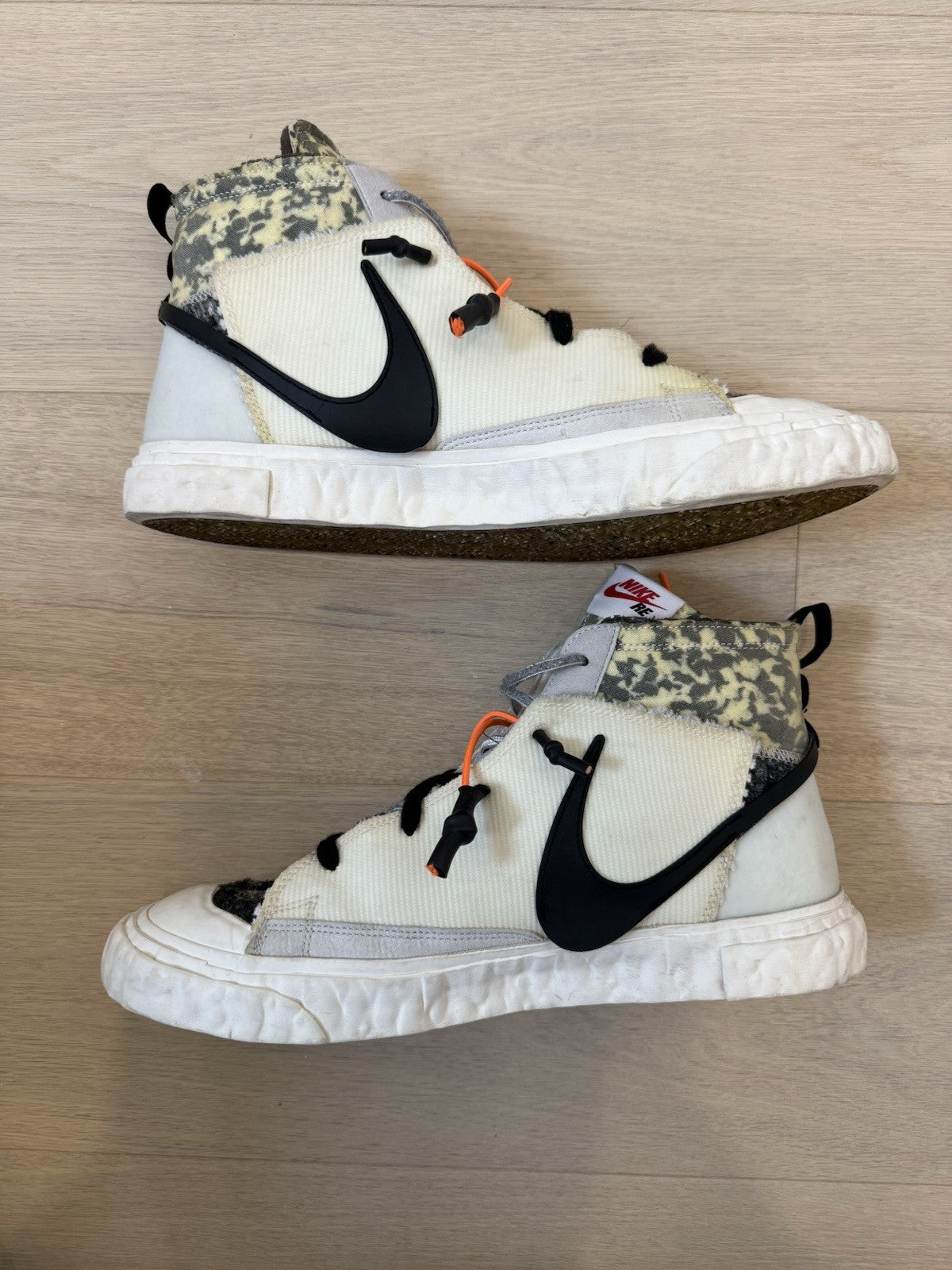 Nike Blazer Mid READYMADE White Camo CZ3589-100 - Size 12 - No Box