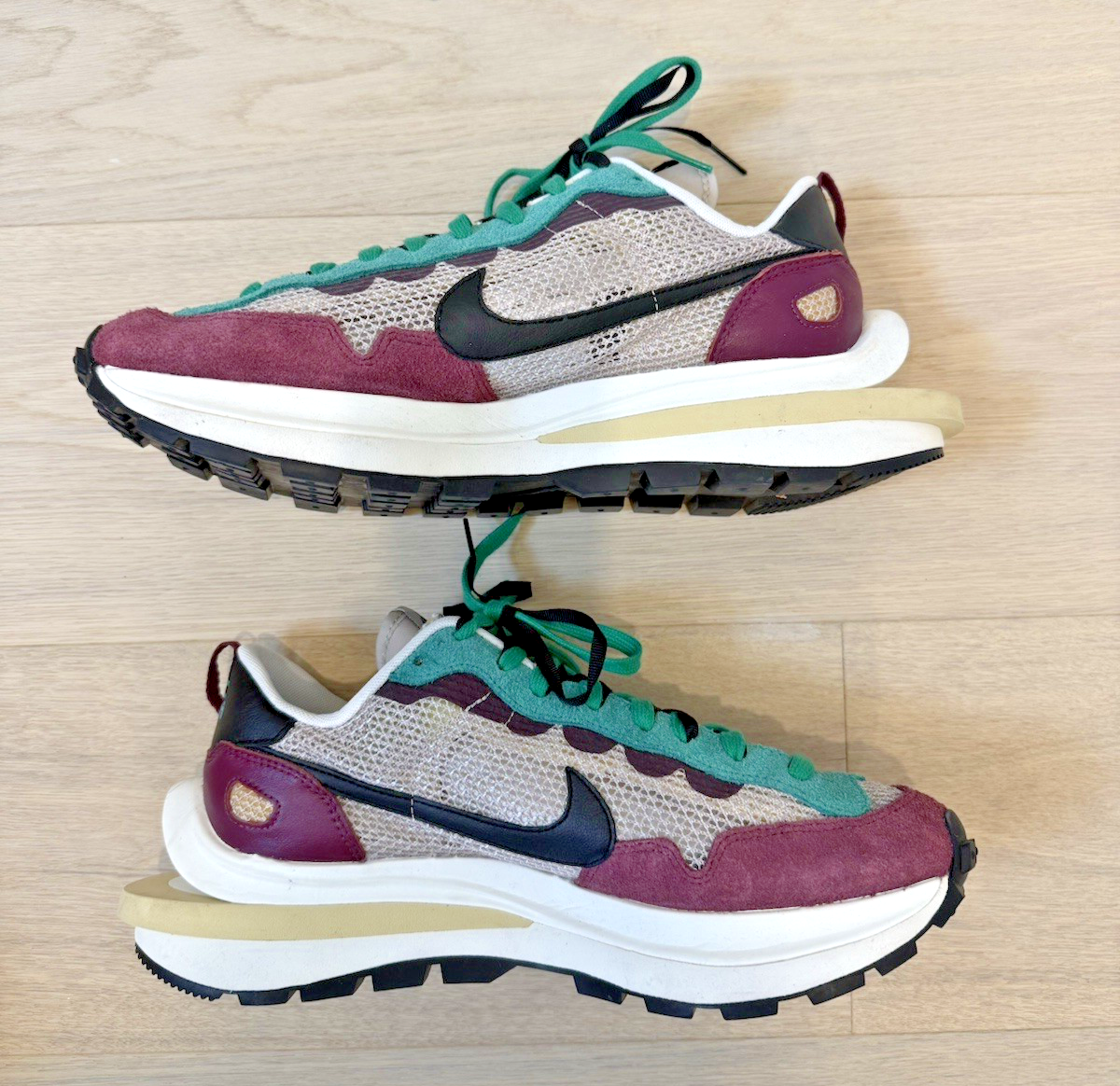 Nike Vaporwaffle x sacai 'Villain Red Neptune Green' - DD3035-200