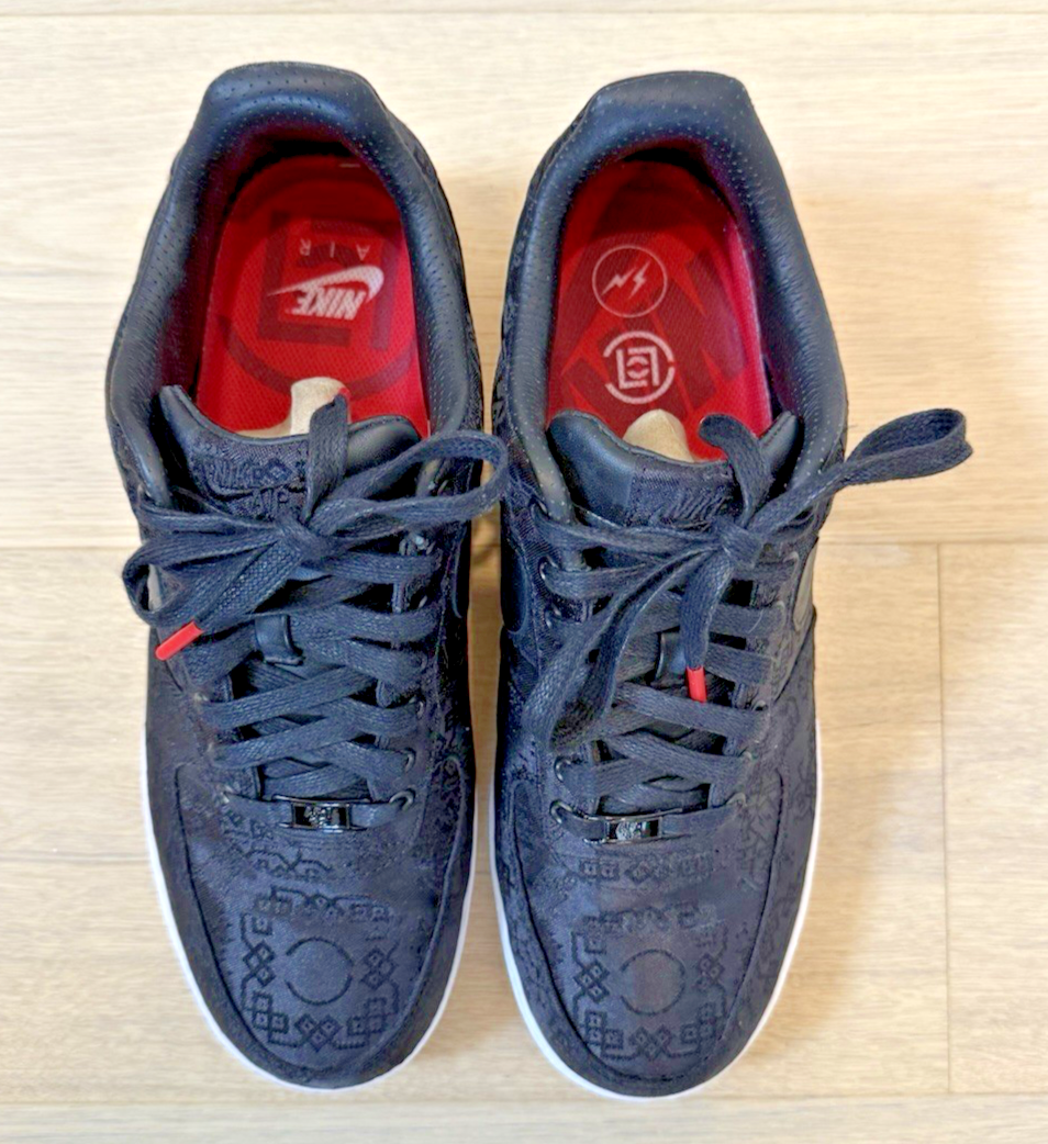 Nike Air Force 1 Low CLOT x Fragment Design CZ3986-001 - Pre-Owned Size 11
