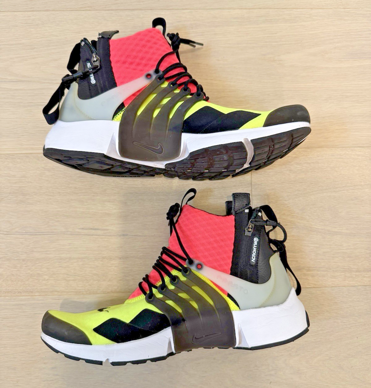 Nike Air Presto Acronym 'Volt' - 844672-100 - Pre-Owned