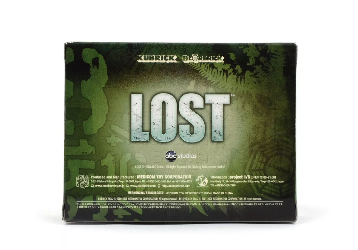 Medicom Bearbrick - LOST 100% 2pc Set - Jack Kubrick & Lost Be@rbrick Set - 2008