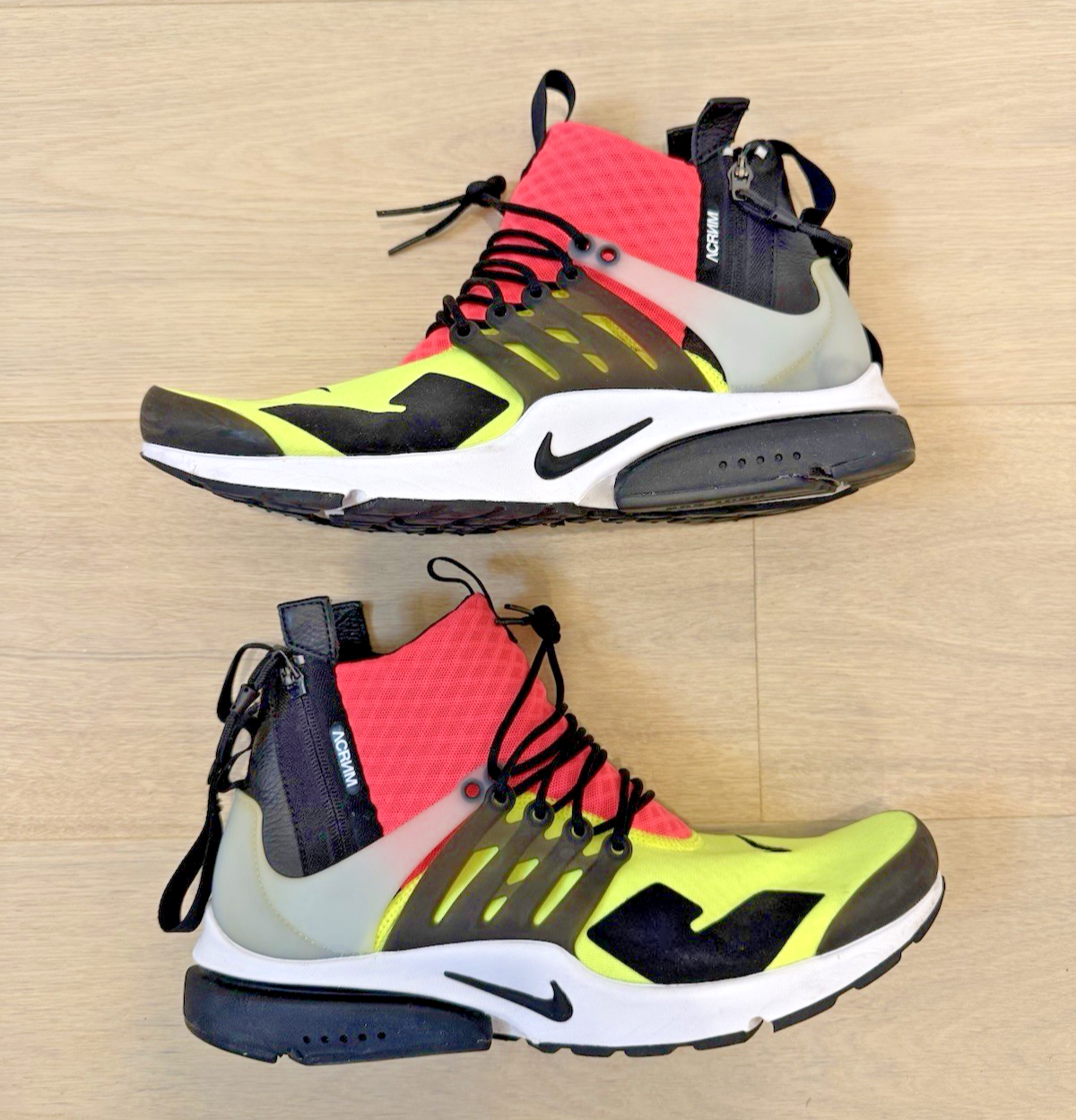 Nike Air Presto Acronym 'Volt' - 844672-100 - Pre-Owned