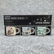 Disney x Starbucks - Star Wars "Been There' Series 3x Espresso Mugs