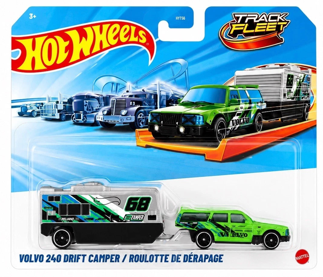 Hot Wheels - Truck Fleet 2026 Mix 3 Complete Set of 6 - 1:64 Die-Cast Including Chevy Silverado Driftaction & Transformers - Ultra Magnus (MAX 1)