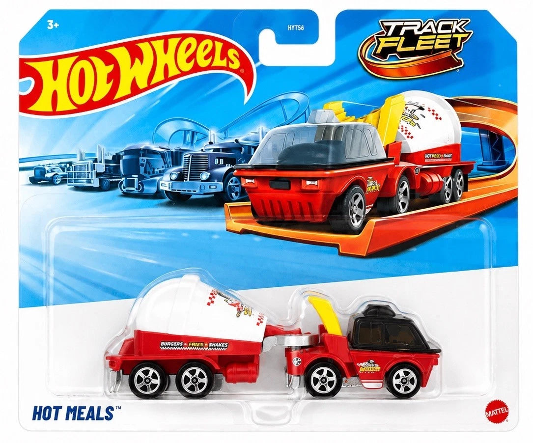 Hot Wheels - Truck Fleet 2026 Mix 3 Complete Set of 6 - 1:64 Die-Cast Including Chevy Silverado Driftaction & Transformers - Ultra Magnus (MAX 1)