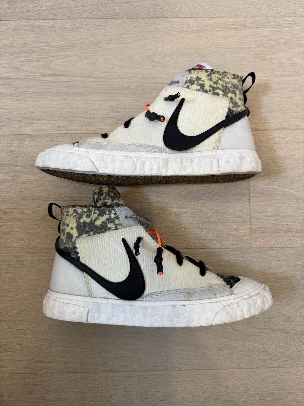 Nike Blazer Mid READYMADE White Camo CZ3589-100 - Size 12 - No Box
