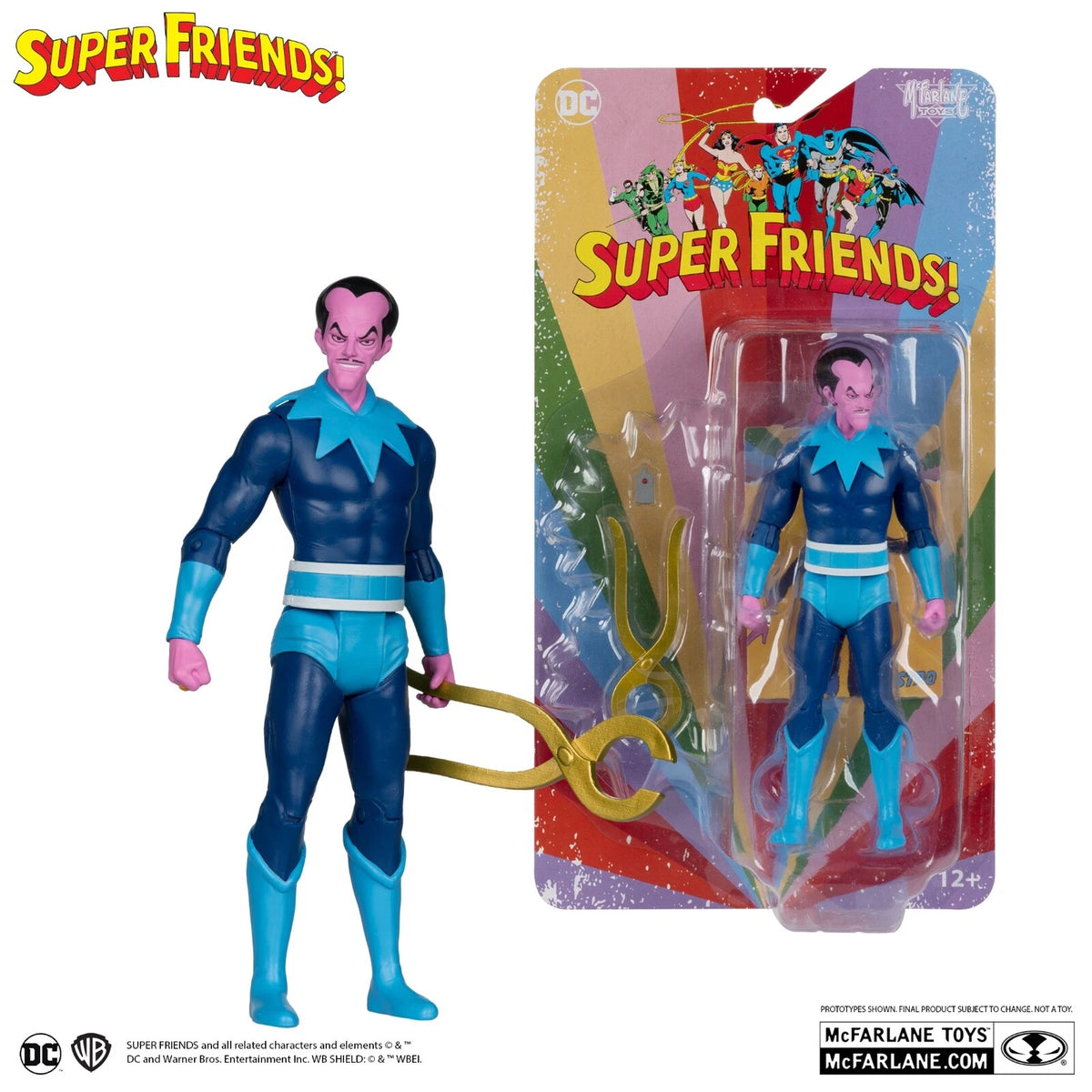 McFarlane DC Retro - Super Friends - 6" Figure - Complete Set WITH Batman + Joker PlatinumChase