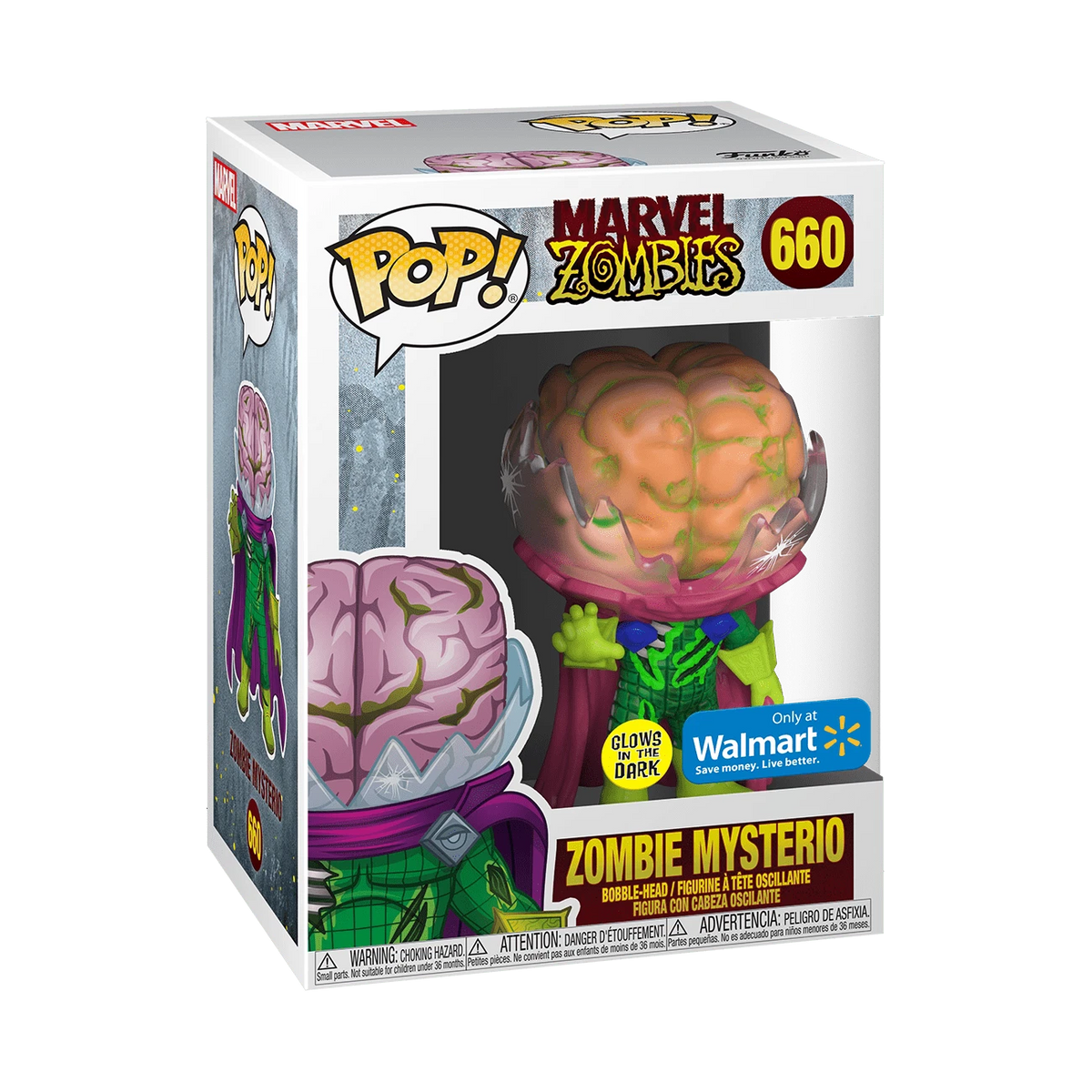 Funko - Marvel Zombies - Zombie Mysterio - Walmart Exclusive - #660