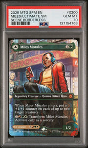 2025 MTG Marvel's Spider-man 0200 Ultimate Spider-man/Miles Morales - PSA Graded Card