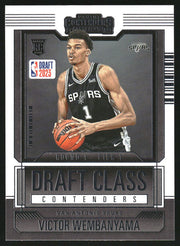 2023-24 Panini Contenders - Victor Wembanyama - Rookie Draft Class - Rookie Card - #9
