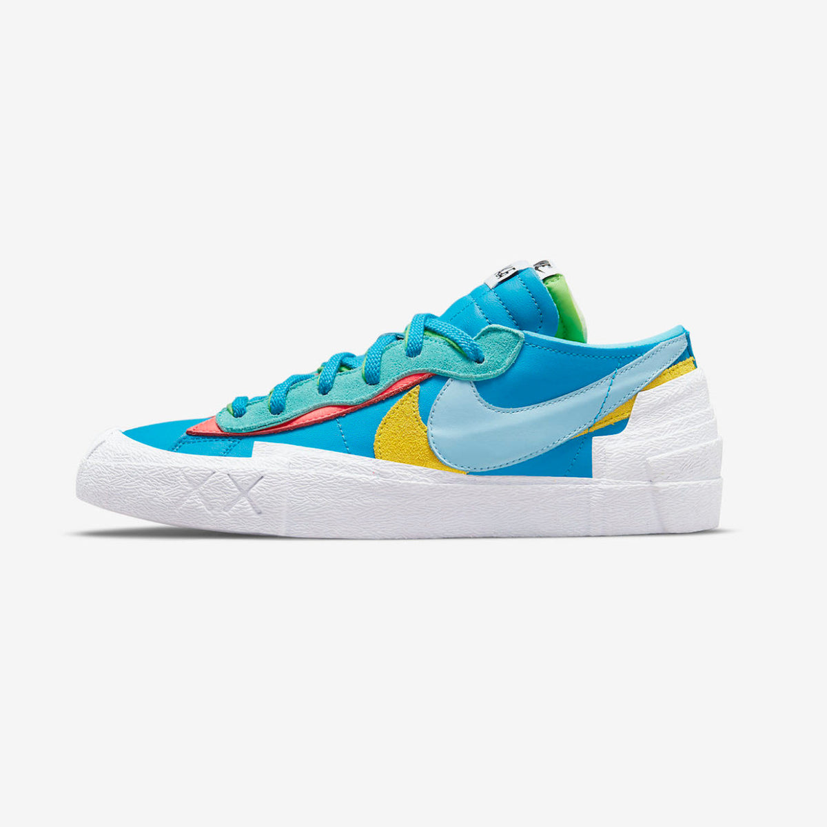 SaleSavy: KAWS x Sacai x Nike Blazer Low "Neptune Blue" - DM7901-400