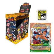 Naruto TCG - Mythos – Set 1 Konoha Shido - SDCC 2026 #133 Foil Promo + 24 Pack Booster Display Box
