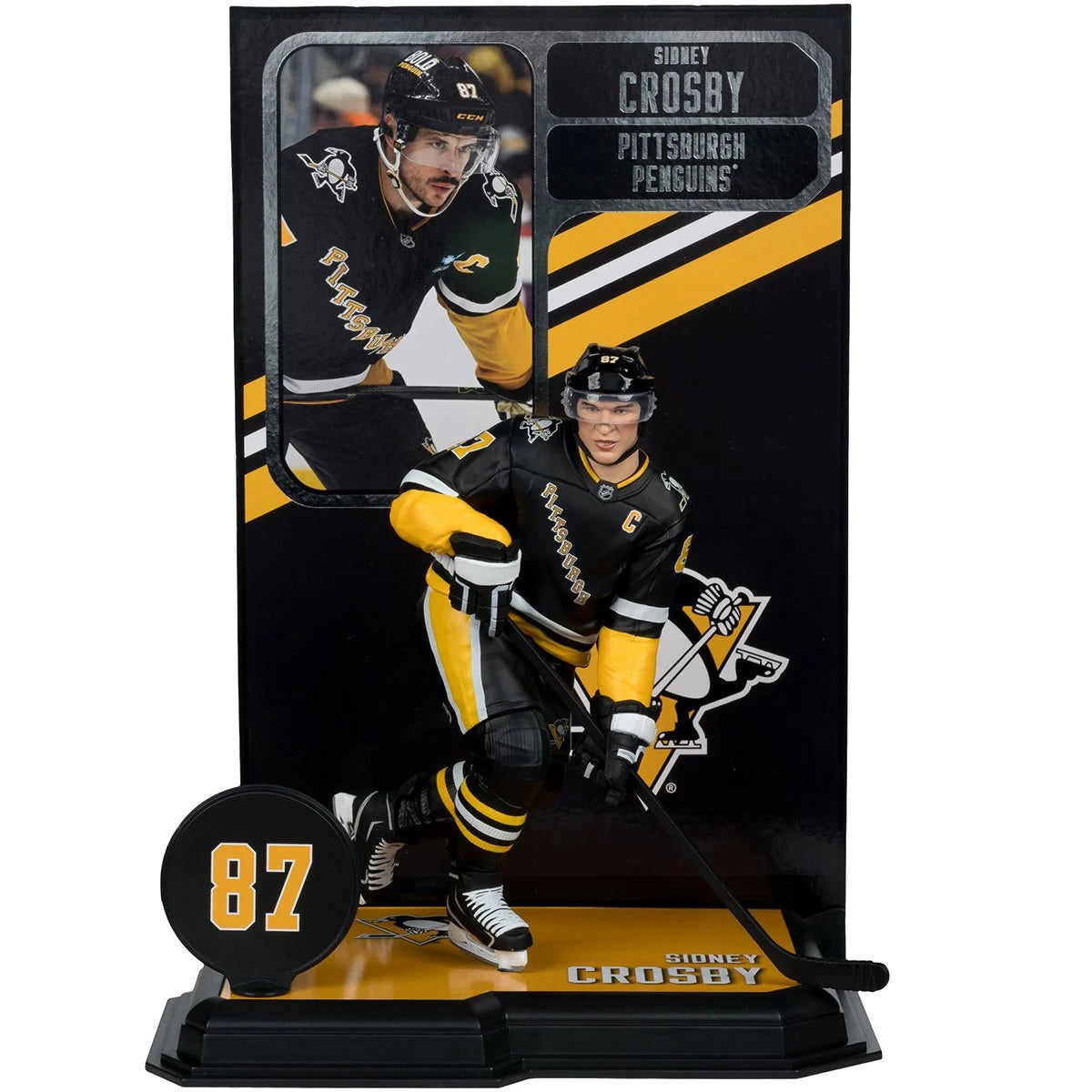 McFarlane - NHL Pittsburgh Penguins - Sidney Crosby Alternate Jersey 7-Inch Posed Figure