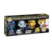 Funko Star Wars - Darth Vader / Strom Strooper / C-3PO / Luke Skywalker - Target Exclusive 4 Pack