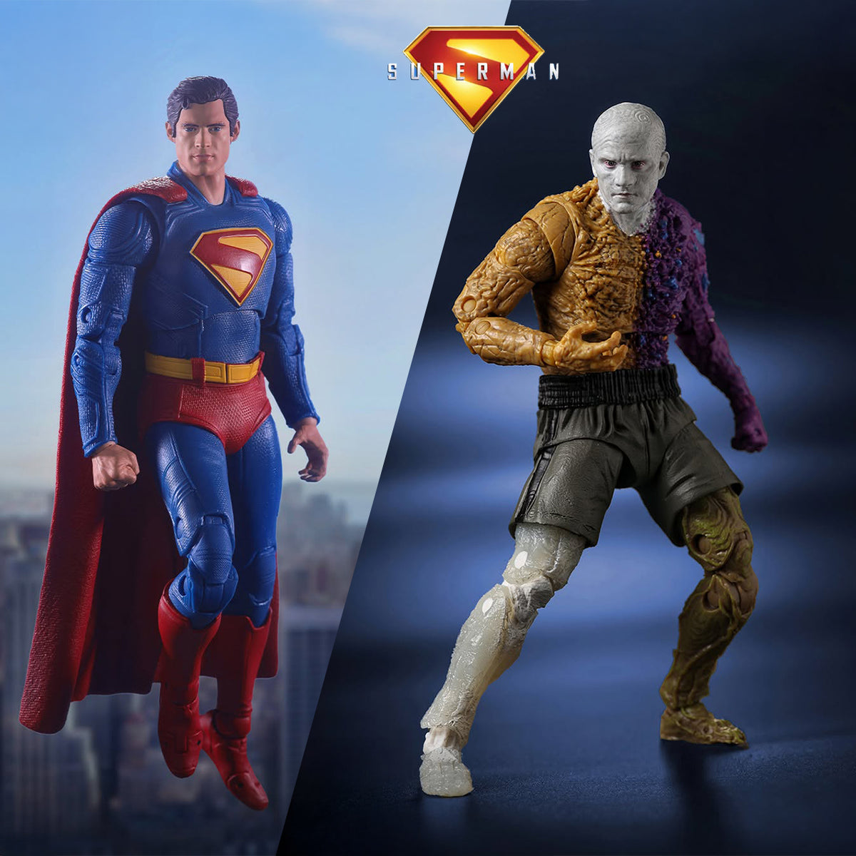 McFarlane DC -  Superman Movie 2025 - Superman & Metamorpho 7" Action Figure Set (MAX 1)