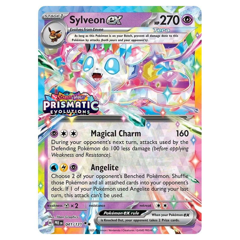 2025 Pokemon PRE-EN - Prismatic Evolutions Stamped Promo Cards - Pick Your Card -  Ungraded Card