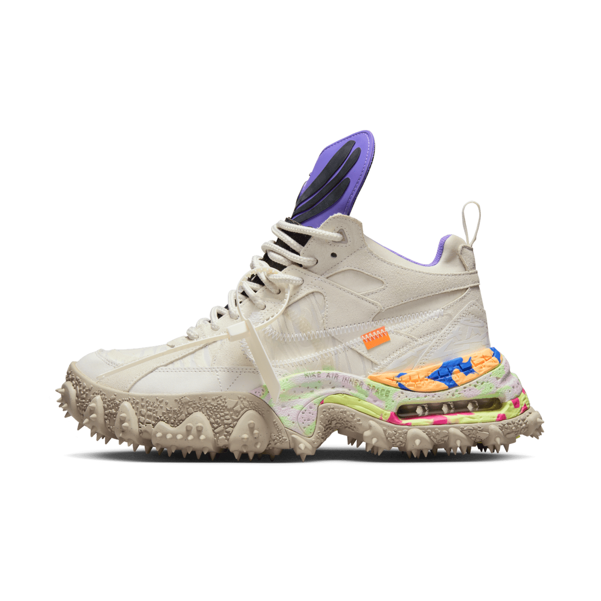 SaleSavy: Off-White x Nike Air Terra Forma "Summit White/Psychic Purple" - DQ1615-100