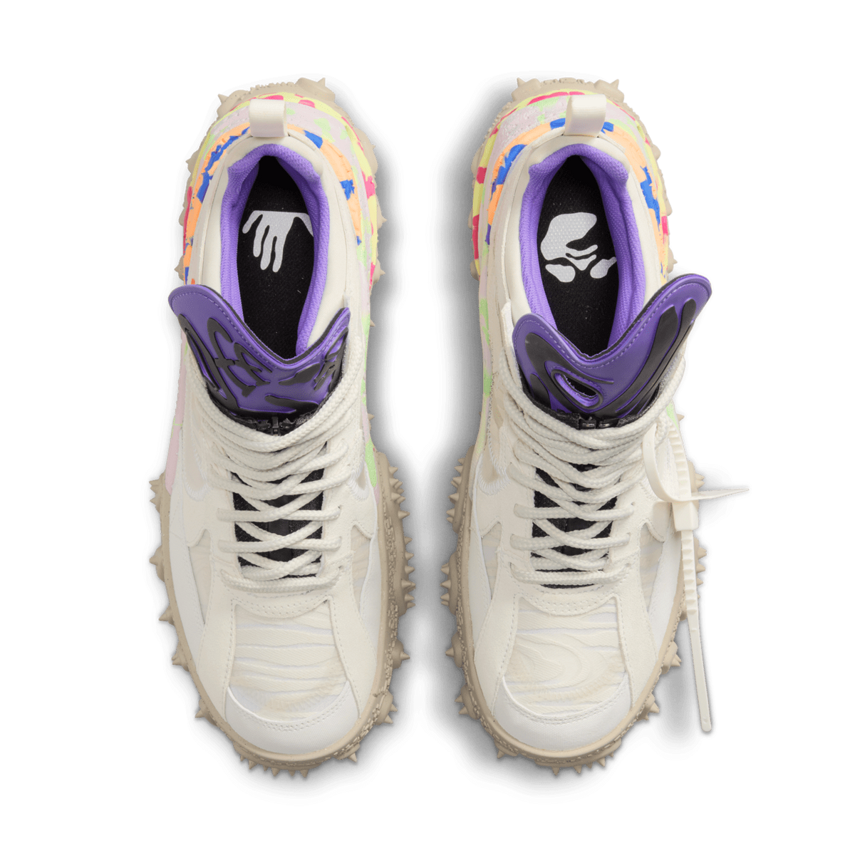 SaleSavy: Off-White x Nike Air Terra Forma "Summit White/Psychic Purple" - DQ1615-100