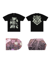 The Clipse - Let God Sort Em Out - T-Shirt & CD Box Set - Kaws Cover