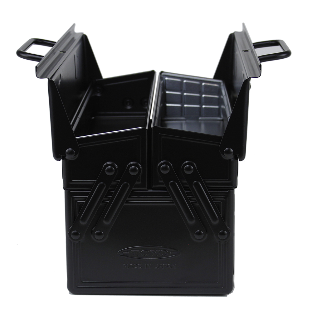 TOYO: ST-350 Large Toolbox - Black - Made in Japan