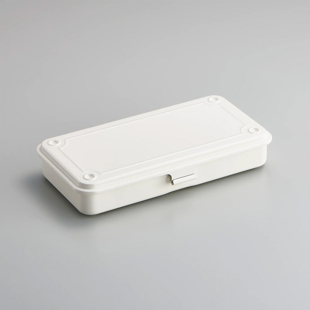 TOYO: T-192 Trunk Shape Toolbox - White - Made in Japan