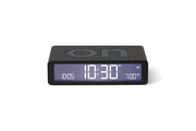 Lexon: Flip Classic Alarm Clock - Black